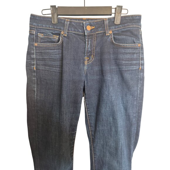 2/$30 J Brand 30 Scarlett Seven Eights Jeans Ink Wash - Picture 6 of 16